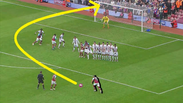  第戎定位球配合巧妙，直接任意球破门惊艳全场